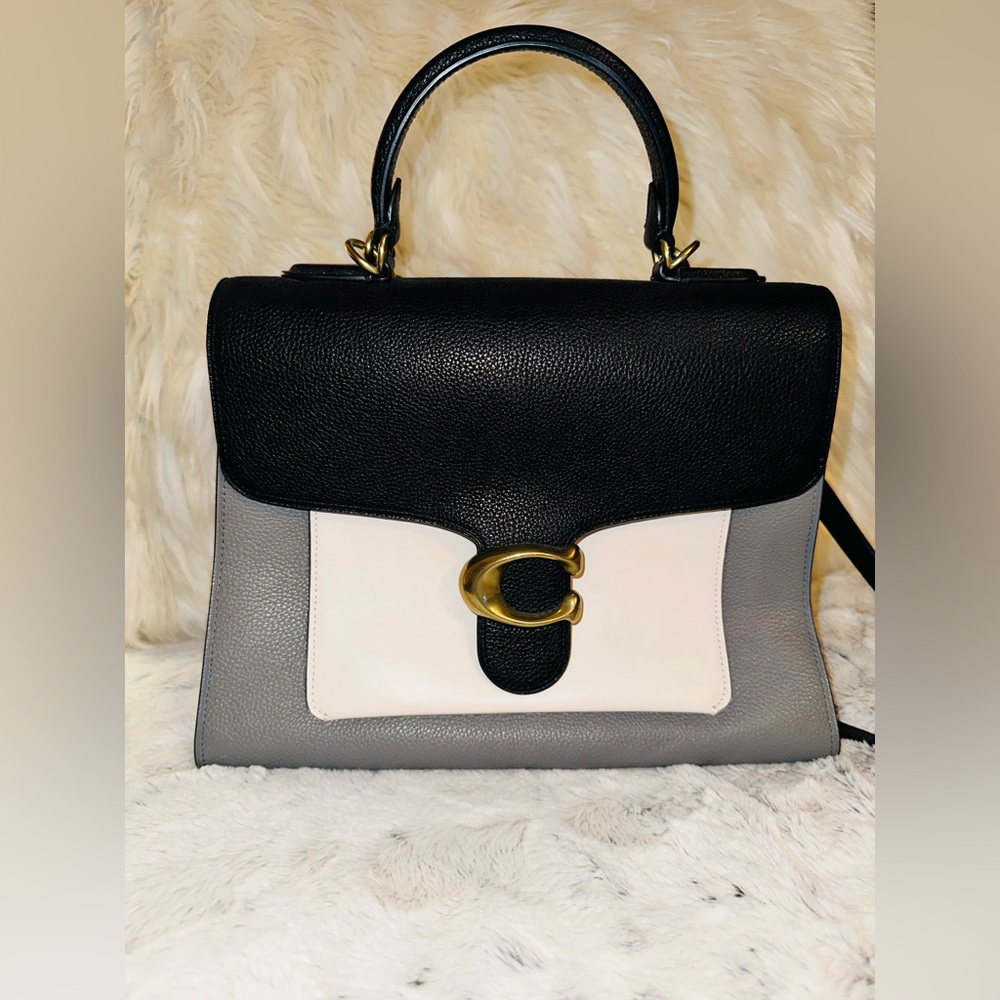 Coach 1941
Tabby Colorblock Top-Handle Bag - LIKE NEW